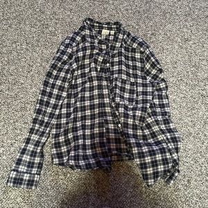 BP lightweight flannel top